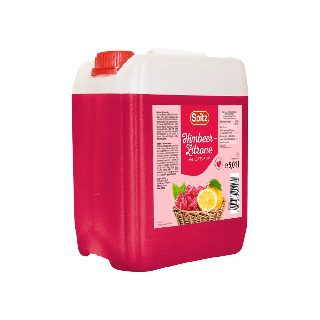 Spitz Sirup 5l, Himbeer/Zitrone