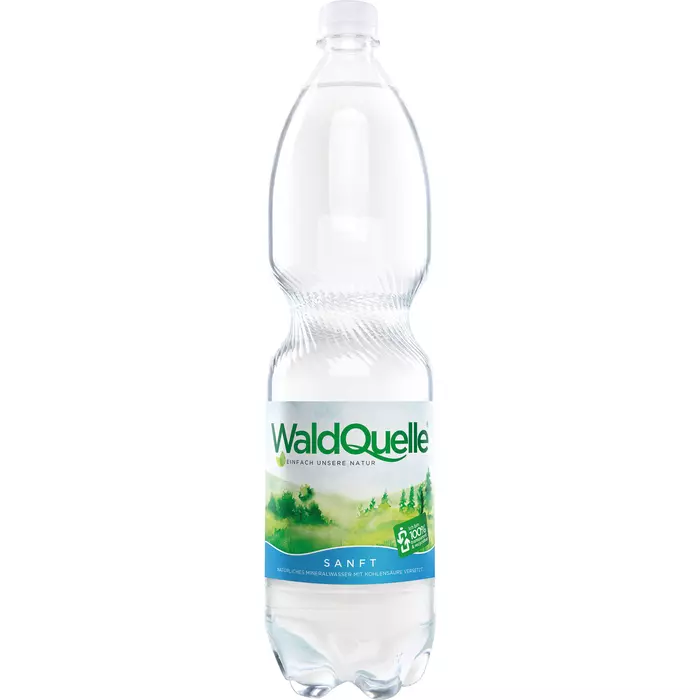 Waldquelle Mineralwasser PET 1,5l, Sanft