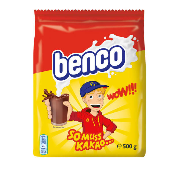 Bensdorp Benco Kakao Nachfüllbeutel 500g