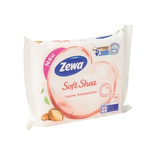 Zewa Feuchttuch Soft Shea 42Stk