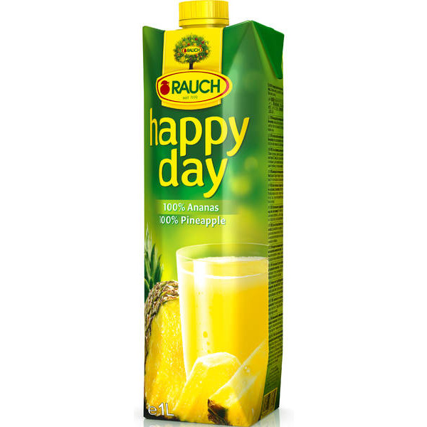 Happy Day Ananas 100% 1l