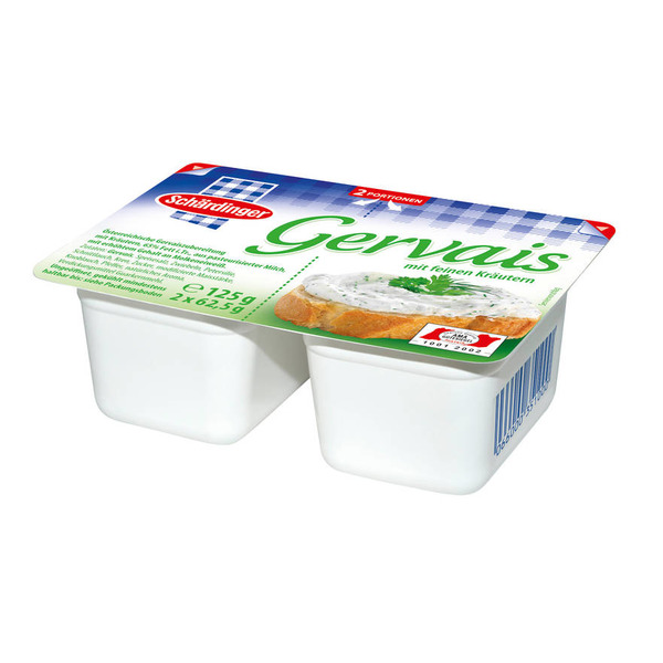 Schärdinger Gervais Kräuter 65% 125g