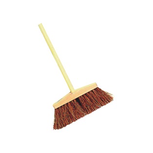 Öko Star Besen mit Holzstiel