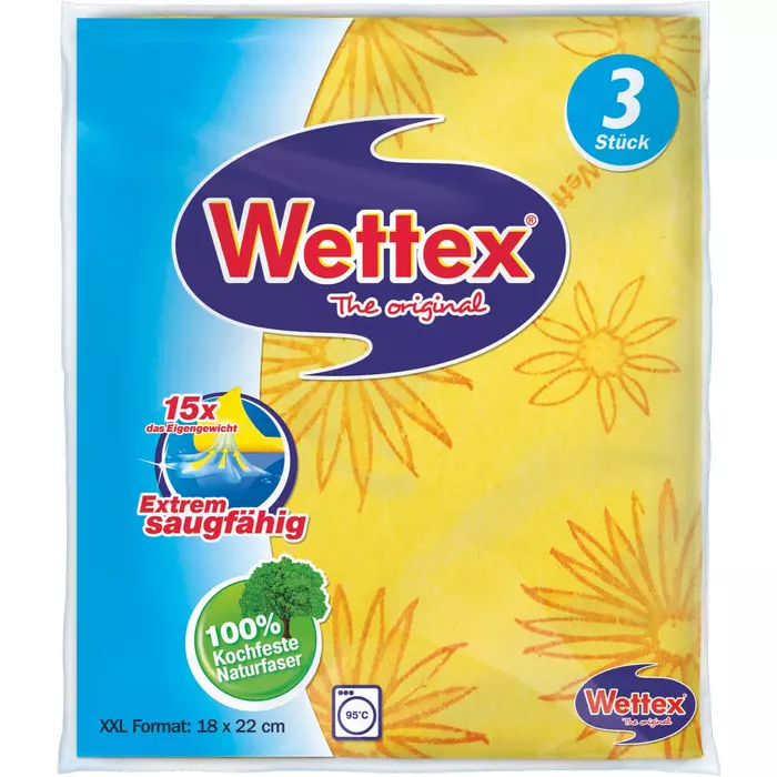 Wettex Schwammtuch 18x22cm 3er