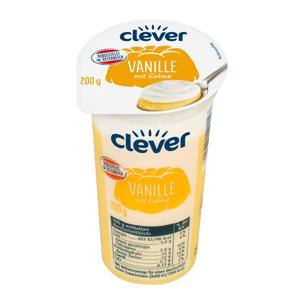 Clever Pudding Vanille 200g