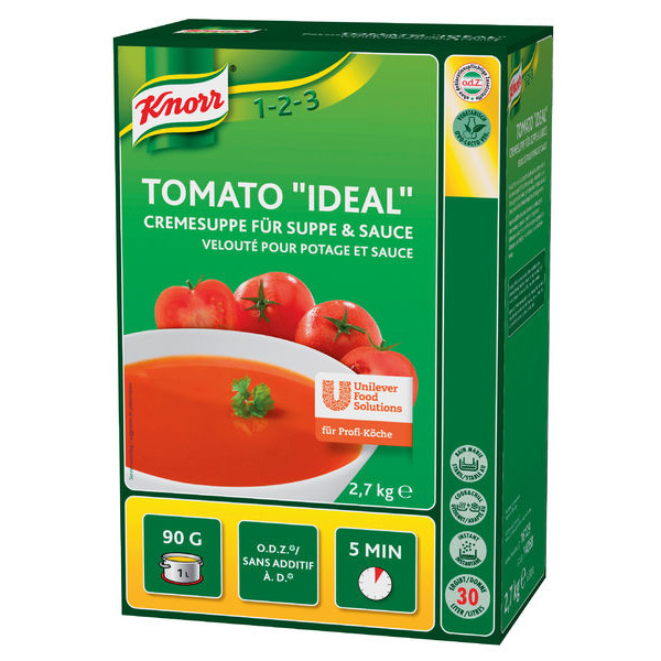 Knorr Tomato "Ideal" Cremesuppe für Suppe & Sauce 2,7Kg