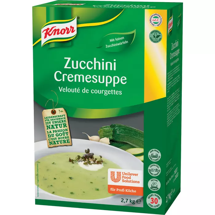 Knorr Zucchini Cremesuppe 2700g