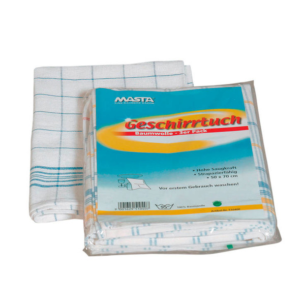 Masta Geschirrtuch Gastro 3er Pkg. 50x70cm, 