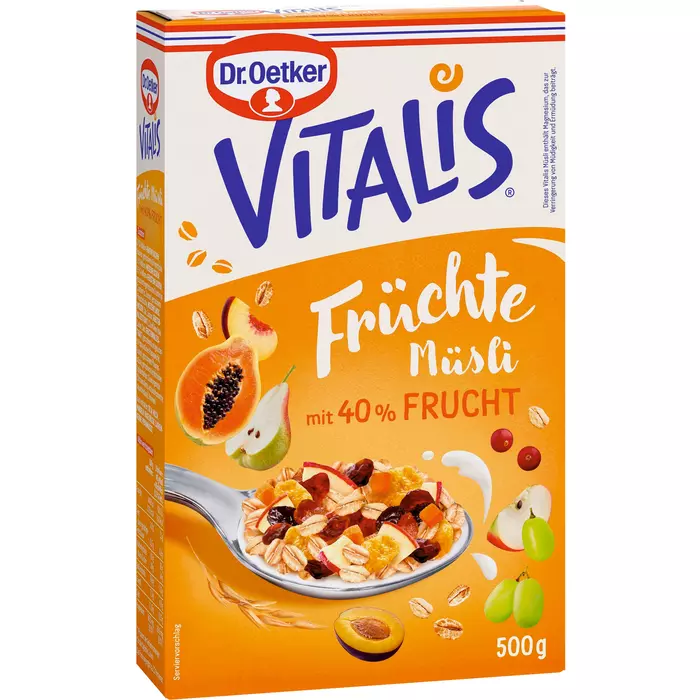 Dr. Oetker Vitalis Früchtemüsli 500g