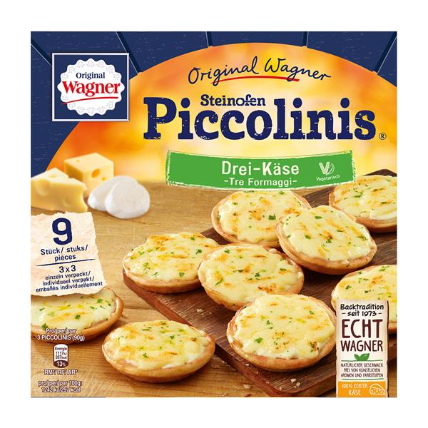 Wagner Piccolinis Drei-Käse 270g