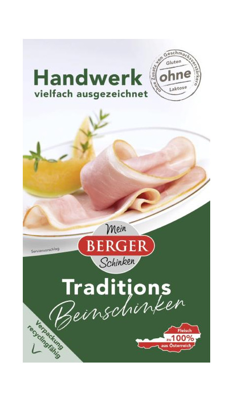 Berger Traditions-Beinschinken geschnitten 100g