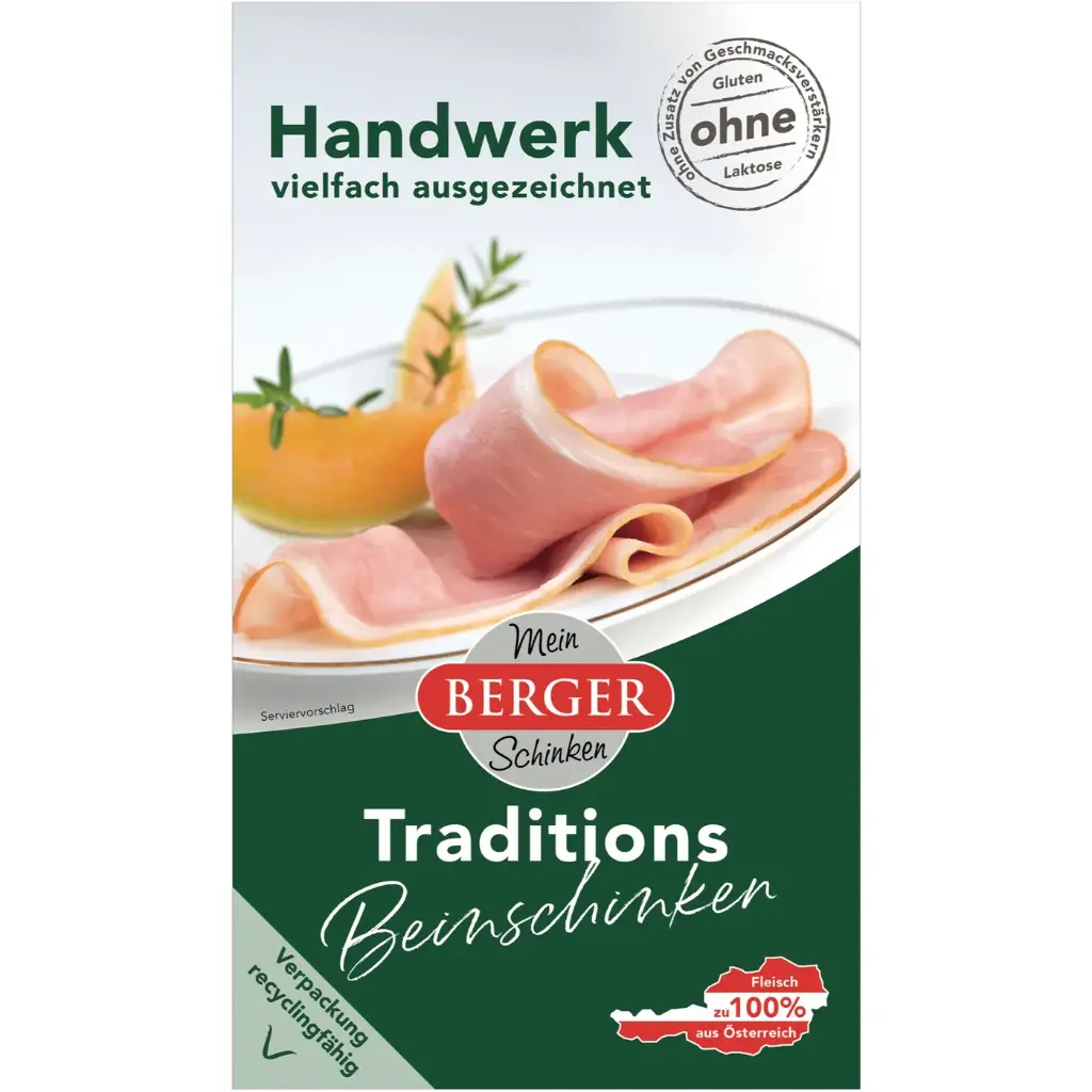 Berger Traditions-Beinschinken geschnitten 100g