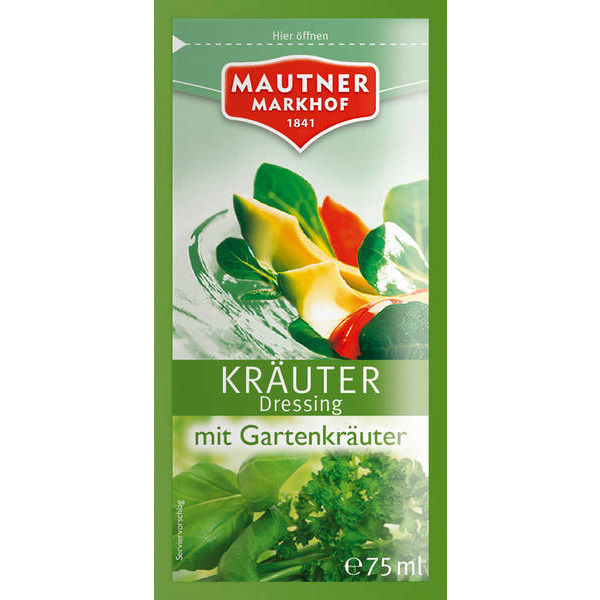 Mautner Markhof Kräuter Dressing Portion 75ml