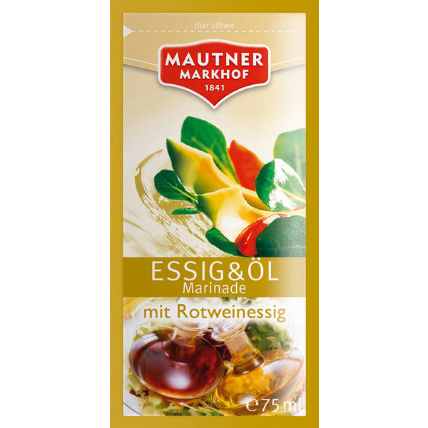 Mautner Markhof Essig&Öl Dressing Portion 75ml