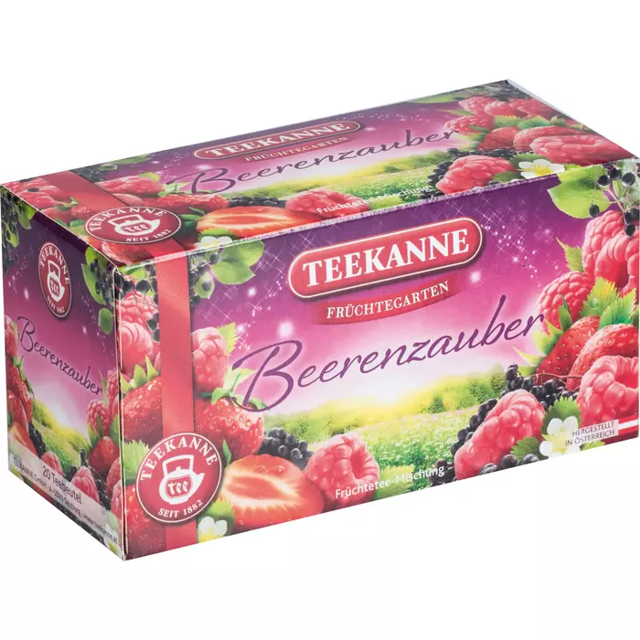 Teekanne Früchtegarten Beerenzauber 20er