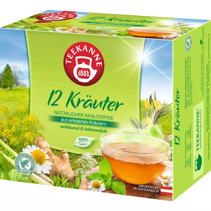 Teekanne 12 Kräuter 40er 