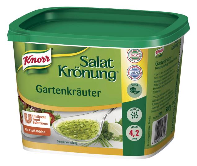 Knorr Salat Krönung Gartenkräuter 500g