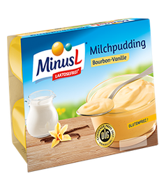 [2028754] MinusL Milchpudding Vanille 4x25g Laktosefrei