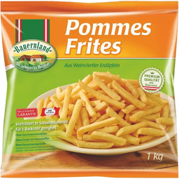 [401276] Bauernland Pommes Frites 10 mm, tiefgekühlt 1 kg