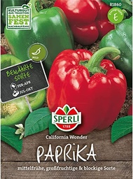 [8665156] Sperli Premium Paprika Samen California Wonder