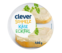 [744954] Clever Schmelzkäse Eckerl 400g