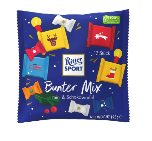 Ritter Sport Bunter Mix 195g