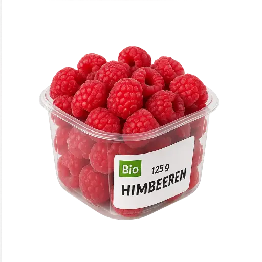 Bio Himbeeren KL.1 125g  