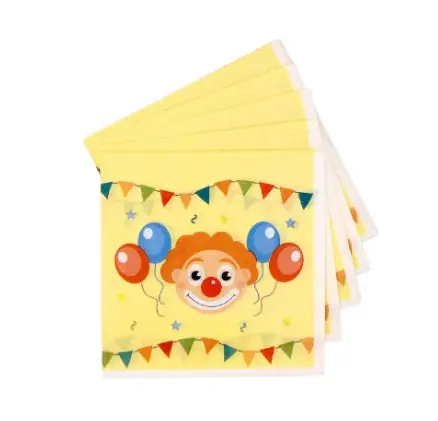 Papierservietten Clowns 20STK