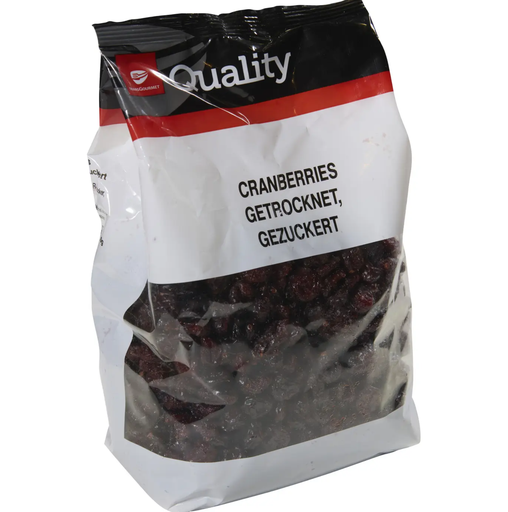 Quality Cranberries getrocknet, gezuckert 1 kg 