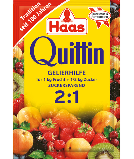 Haas Quittin Zuckersparend 2:1 2 x 24 g 