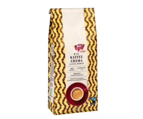 Ja! Natürlich Kaffee Crema Ganze Bohne