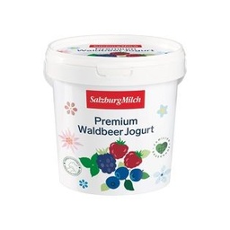 [411330] Salzburg Milch Premium Fruchtjoghurt Waldbeer 1kg