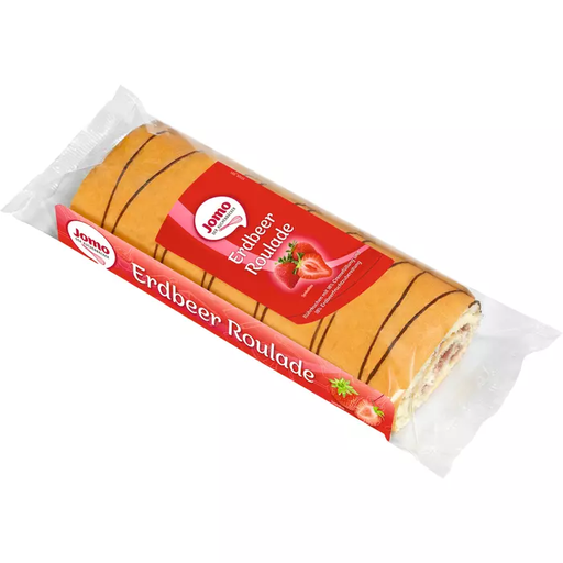 Jomo Erdbeerroulade 300g