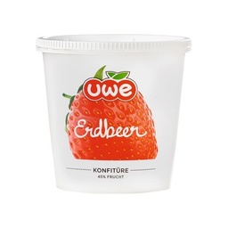 [1108729] Unterweger Erdbeer Konfitüre 45% Fruchtanteil 700g