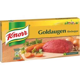 [476184] Knorr Goldaugen Rindsuppe Würfel 130g