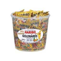 [1474436] Haribo Minis 100x9,8g, Goldbären Kübel