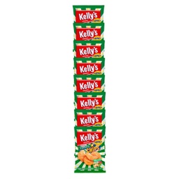 [439430] Kelly Chips Streifen 8x35g, Paprika