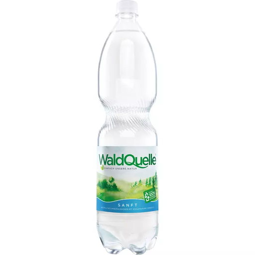 Waldquelle Mineralwasser PET 1,5l, Sanft