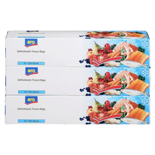 Toppits Gefrierbeutel 3l 4x35