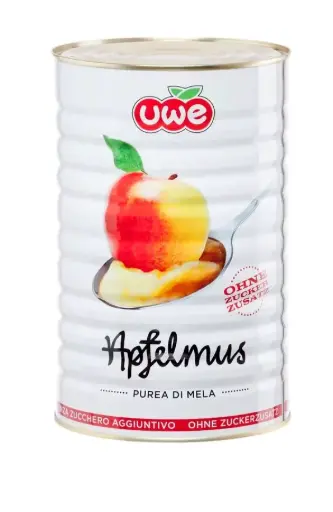 Apfelmus ungezuckert 5/1  4250g